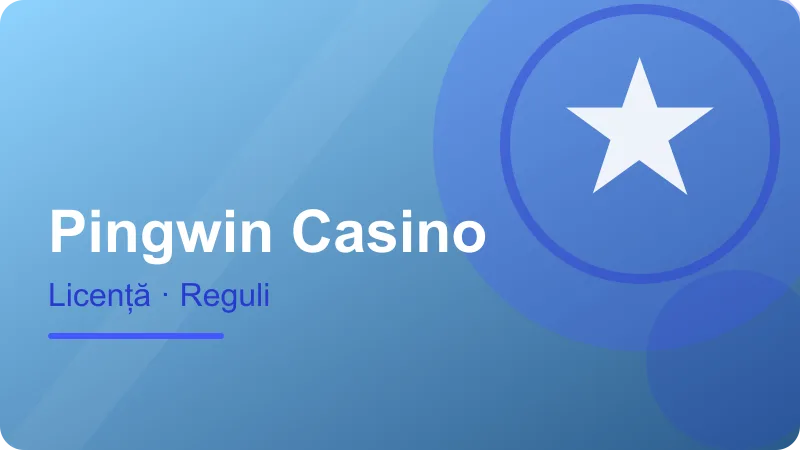 Pingwin Casino – Ce poți juca Ce poți juca – ilustrație pentru secțiunea Pingwin Casino